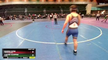 175 lbs Champ. Round 1 - Mason Catiis, Twelve Bridges vs Carter Scappini, Hazen