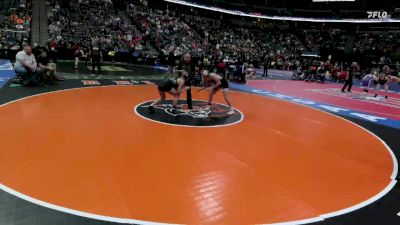 G135-4A Cons. Round 1 - Hensley Mireles, Lamar Girls vs Julia Borejszo, Eagle Valley Girls