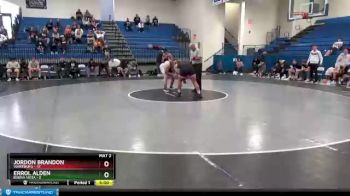 285 lbs Round 2 (4 Team) - Jordon Brandon, Wartburg vs Errol Alden, Buena Vista