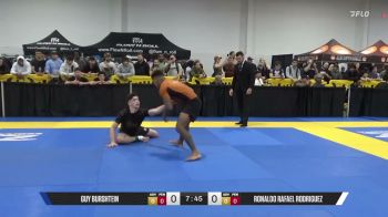 Ronaldo Rafael Rodriguez vs Guy Burshtein 2026 Pan IBJJF Jiu-Jitsu No-Gi Championship
