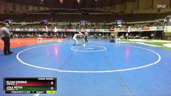 175 lbs Champ Round 1 (16 Team) - Cole Retos, Freedom vs Elijah Eskrine, Heritage