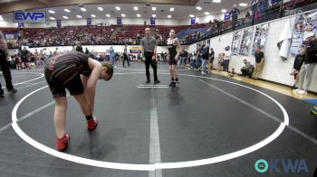 90 lbs Round Of 16 - Oliver Massey, Jenks Trojan Wrestling Club vs Ephraim Smith, Comanche Takedown Club