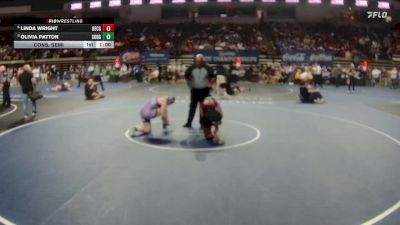 G 152 lbs Cons. Semi - Linda Wright, Belle Chasse Girls vs Olivia Patton, South Beauregard Girls