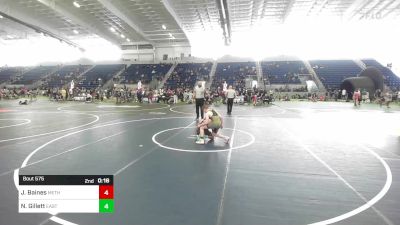 113 lbs Consolation - Jere Baines, Methods vs Nash Gillett, East Valley WC