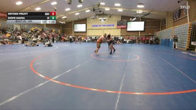 285 lbs Champ. Round 1 - Dryden Pruitt, Unattached vs Siope Havea, UT Tech