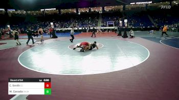 150 lbs Round Of 64 - Caden Smith, Central Catholic vs Michael Canada, Chelmsford