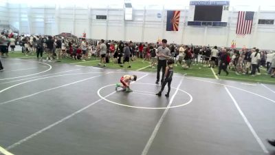 52 lbs Round Of 16 - Trace Mcilwain, Central Catholic WC vs Diego Coor, Manu WC