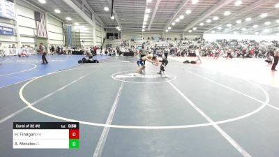 113 lbs Consi Of 32 #2 - Hunter Finegan, NM vs Antonio Morales, FL