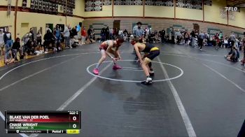 115 lbs Round 1 (10 Team) - Blake Van Der Poel, Mat Warriors vs Chase Wright, The Compound