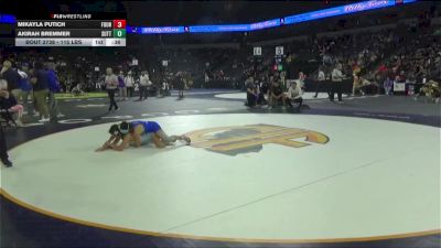 115 lbs Consi Of 8 #1 - Mikayla Putich, Fountain Valley (SS) vs Akirah Bremmer, Sutter (SJ)