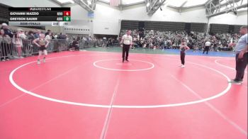 67-J lbs Consi Of 8 #1 - Shaun Uderman, Del Val Rams vs Jamie O'Brien, Byaa