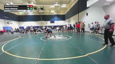 122 lbs Semifinal - Israel Morales, Pounders WC vs Nicholas Sotelo, Team War