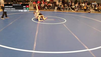 120 lbs Round 2 (16 Team) - Jameson Small, Kearney vs Lance Buoy, Wray