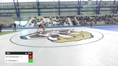 184B Rr Rnd 1 - Marco Christiansen, Nebraska vs Anders Thompson, Ou