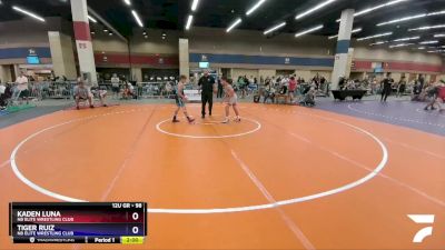 98 lbs Round 2 - Kaden Luna, NB Elite Wrestling Club vs Tiger Ruiz, NB Elite Wrestling Club