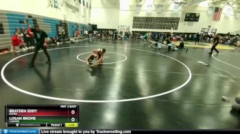 142-145 lbs Round 4 - Brayden Eddy, Eaton vs Logan Brome, Laramie