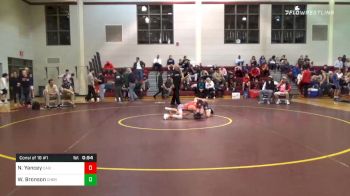 106 lbs Consolation - Nicholas Yancey, Cardinal Gibbons vs Wills Bronson, Christian Brothers