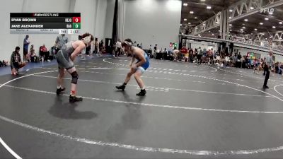 150 lbs Round 5 (6 Team) - Ryan Brown, Revival Jokers vs Jake Alexander, Broad Axe Gold