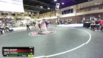 285 lbs 3rd Place Match - Miguel Saldana, Indio vs Israel Delgado, Redlands East Valley