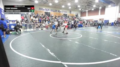 175 lbs Cons. Round 7 - Cody Soares, Oakdale vs Brayden Carson, Fountain Valley