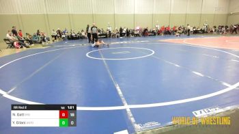 49 lbs Rr Rnd 2 - Nolan Gatt, Backyard Brawlers 9U vs Yusha Gilani, Untouchables 9u Purple