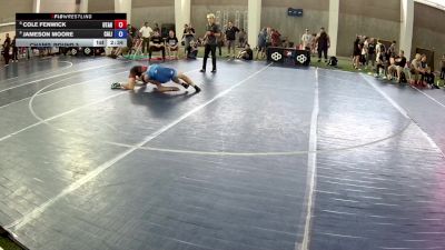 144 lbs Champ. Round 3 - Cole Fenwick, Utah vs Jameson Moore, California