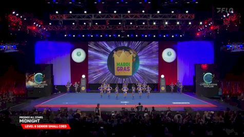 Prodigy All-Stars - Midnight [2025 L6 Senior Small Coed Semis] 2025 The Cheerleading Worlds