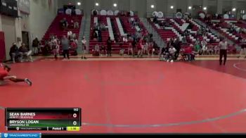 132 lbs Round 2 - Sean Barnes, Hewitt-Trussville vs Bryson Logan, Gardendale Hs