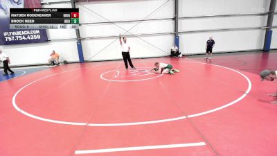 95 lbs Rr Rnd 1 - Hayden Rodeheaver, Roughneck Wrestling Club vs Brock Reed, Ohio Valley Forge