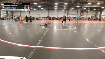 48 lbs Round 2 - 10:30am Friday - Asher Montoya, Southwest Elite vs Brooks Giberson, All I See Is Gold