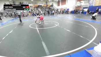 150 lbs Champ. Round 2 - Nery Mejia, Downey vs Jeremiah Laing, San Dimas