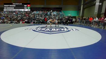 165 lbs 5th Place - Bailey Holman, Poway vs Bo Goodman, Pleasant Grove