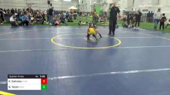 Quarterfinal - Kaiden Galindez, Dundee W.C. vs Brock Taylor, Quest