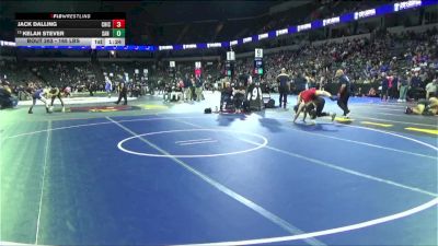 165 lbs Round Of 32 - Jack Dalling, Chico (NS) vs Kelan Stever, San Clemente (SS)