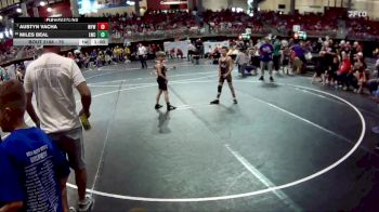 75 lbs Cons. Round 2 - Austyn Vacha, Wolverine Youth Wrestling vs Miles Beal, Louisville Wrestling Club