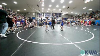 61 lbs Rr Rnd 1 - Christian Schwahn, Chandler Takedown Club vs Luke Crain, Team Tulsa Wrestling Club