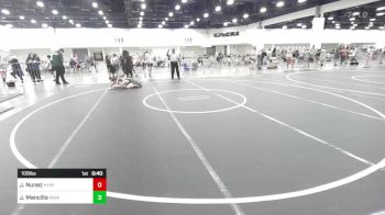 109 lbs Consi Of 4 - Juan Leonidas Nunez, Hyperbolic WC vs Jayden Mancilla, Ravage WC