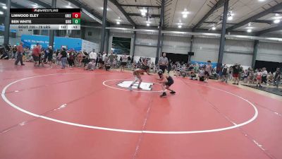 78 lbs Consi Of 8 #2 - Linwood Eley, Greensburg vs Ben White, Gibsonia