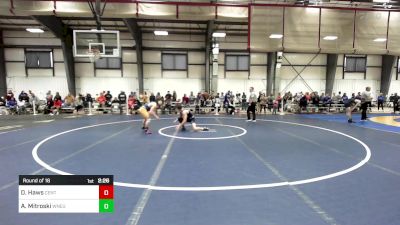 133 lbs Round Of 16 - Daniel Haws, Centenary vs Austin Mitroski, Western New England