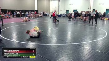 120 lbs Semis & 1st Wrestleback (8 Team) - Matthew Wright, Viking Wrestling Club vs Tristian Miller, Team Montana Willston