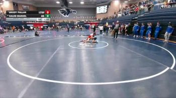 120 lbs Champ. Round 1 - Brody Pallan, Austin Lake Travis vs Kaleb Manuel, Airline