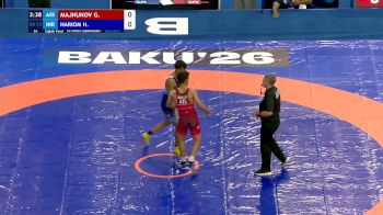55 kg 1/8 Final - Gurban Majnunov, Azerbaijan vs Hariom Hariom, India