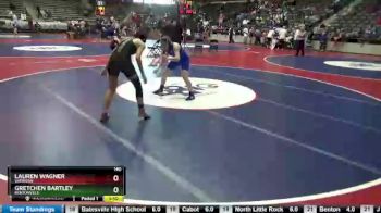 140 lbs Champ. Round 2 - Gretchen Bartley, Bentonville vs Lauren Wagner, Sheridan