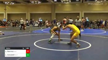 Match - Logan Ramirez, Castro Valley vs Luke Campbell, South Torrance