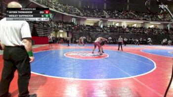 285-4A Quarterfinal - Wesley Sappington, Harris County vs Jayden Thomasson, Central (Carroll)