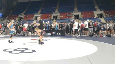 113 lbs Cons. Rd Of 32 - Nolan Mather, Virginia vs Xavier Garcia, California