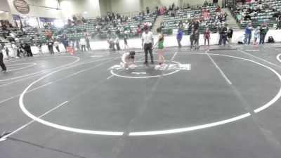 88 lbs Quarterfinal - Samantha Sandoval Reyes, Delta Wrestling Club vs Alayna Folsom, Willits Grapplin Pack