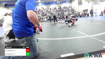 73 lbs Final - Riley Mcclure, Raw Wrestling Club vs Kacy Purmal, Tiger Trained Wrestling