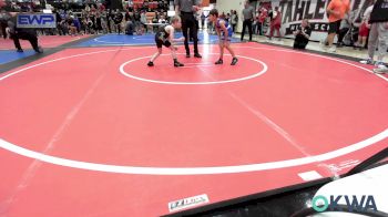 60 lbs Round Of 16 - Kamden Woolman, Tiger Trained Wrestling vs Kolton Blackston, Henryetta Knights Wrestling Club