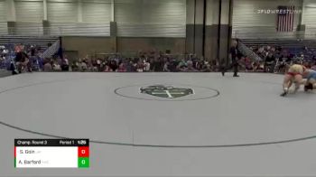 163 lbs Champ. Round 3 - Sam Goin, Region Wrestling Academy vs Andrew Barford, Palmer Wrestling Club